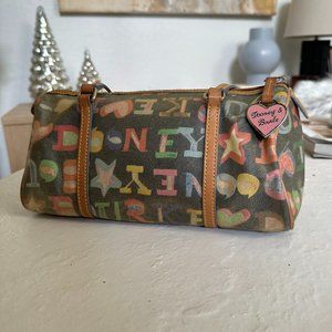 Vintage Dooney & Burke Barrel Bag